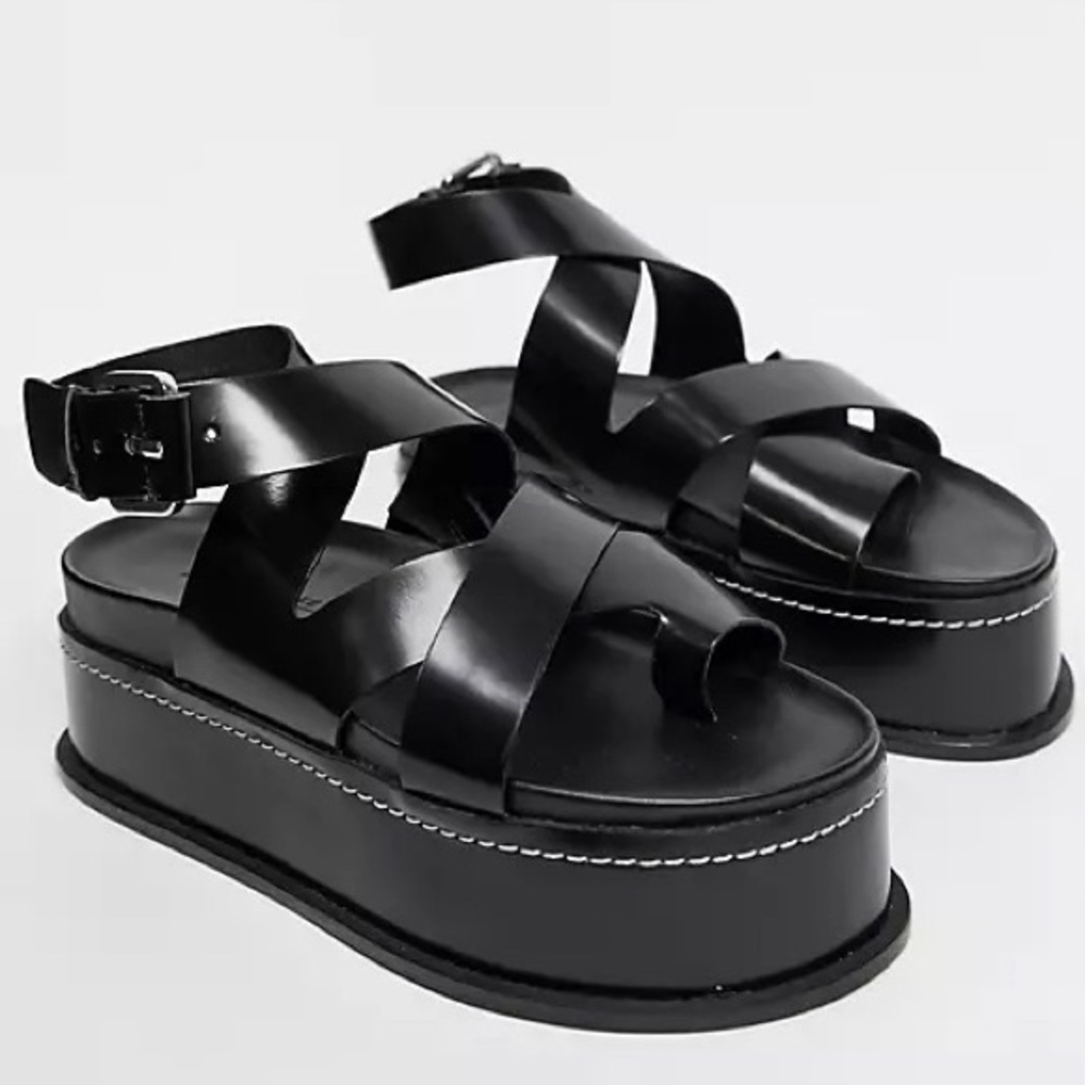 Asos platform sandal.